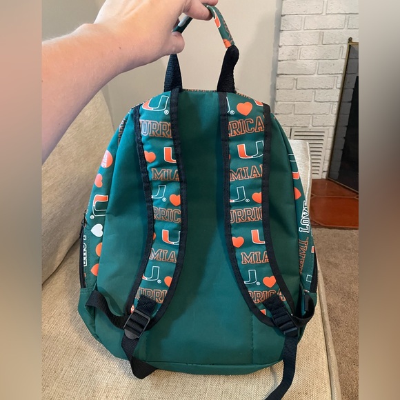 Miami hurricanes backpack - Picture 5 of 6